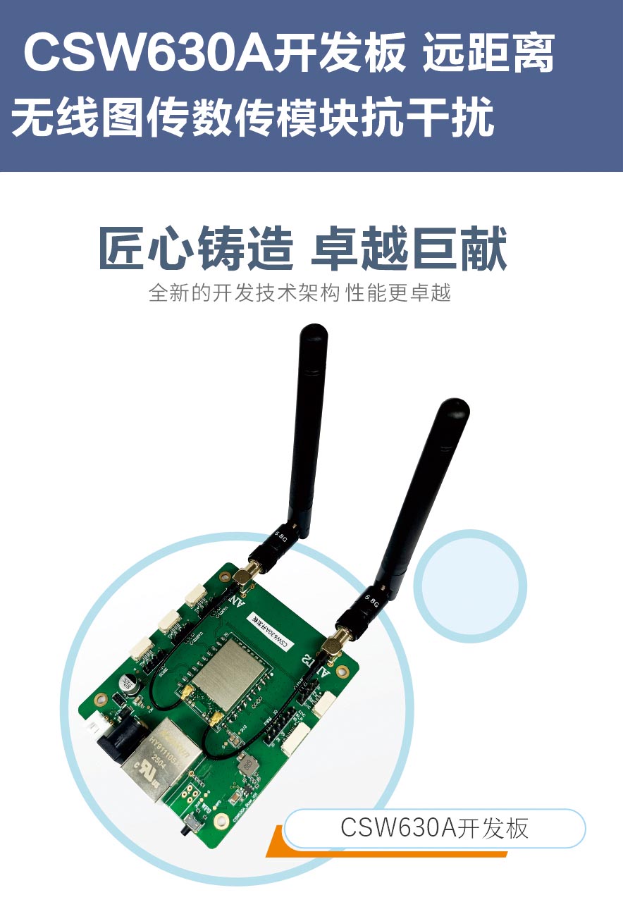 機(jī)器人遠(yuǎn)距離無(wú)線數(shù)字圖傳開發(fā)板評(píng)估板
